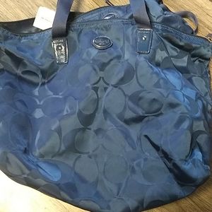 Coach Bag and Detachable Clutch